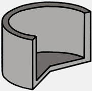 Кольца колодезные с дном