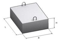 Подкладные плиты